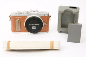 Olympus PEN E-PL8 Mirrorless Digital Camera (Body Only, Brown) 16.1MP 1120 Shots - Picture 1 of 7