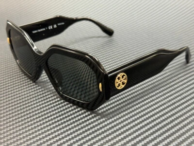 TORY BURCH TY7192U 170987 Black Grey Women's 55 mm Sunglasses - Image 1 of 4