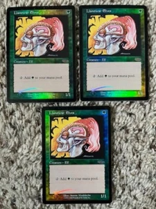 MTG- Llanowar Elves x3 - FNM DCI Promo FOIL - Picture 1 of 1