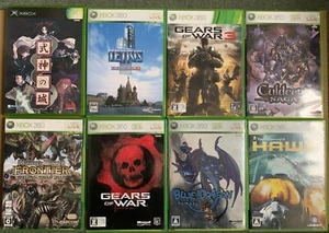 Xbox / Xbox 360 Japan 8 Game Lot A Gears of War - Picture 1 of 4