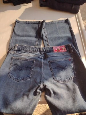 JEANS MUJER REPLAY W30 DESGASTADOS AZUL OSCURO DENIM Foto 1 de 4