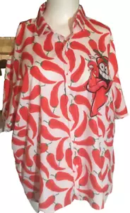 Hardaddy Shirt Chili Pepper Short Sleeve XXL Button - Picture 1 of 12