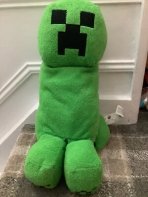 Minecraft Creeper SFX Plush Spin Master Jinx Mojang 35cm (Working)  - Image 1 of 3