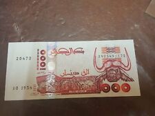 1000 dinars Algérie 1998 unc