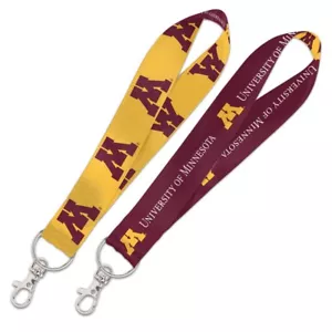Minnesota Golden Gophers Wincraft NCAA 1" Lanyard Key Strap - Picture 1 of 1