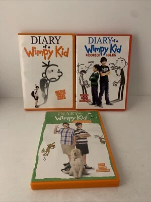 Diary of a Wimpy Kid 1, 2, & 3 DVD Movies - Image 1 of 4