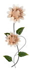 Wanddeko Blume Metall Wandbild Wandhnger Deko Figur Skulptur Bild Blten Garten