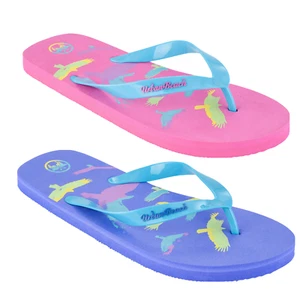 Ladies Toe Post Flip Flops Womens Summer Pool Urban Beach Flat Sandal UK Size - Picture 1 of 8
