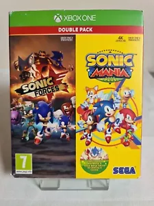 SONIC MANIA PLUS AND SONIC FORCES DOUBLE PACK XBOX ONE, NEW SEALED - Picture 1 of 24