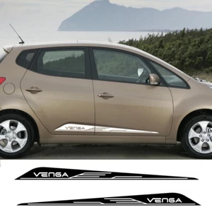 2PCS Car Door Side Skirt Stickers For Kia Venga Auto Vinyl Film Racing Sport DIY - Picture 1 of 36