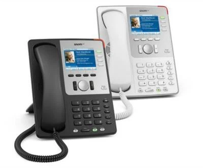 Snom 870 schwarz oder weiß VoIP Touchscreen mit Netzteil f. Home Office Corona - Bild 1 von 3