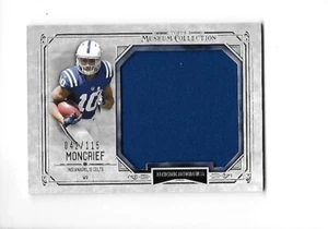 2014 TOPPS MUSEUM COLLECTION Jumbo Relics DONTE MONCRIEF RC ( Bengals) #042/115 - Picture 1 of 2