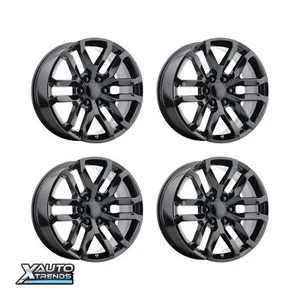 Performance Replicas PR196 Gloss Black 20X9 6X139.7 24mm (Set of 4) - Picture 1 of 1