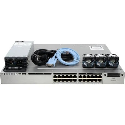 Conmutador Cisco Catalyst WS-C3850-24P-L 24P 1GbE 435W PoE+ Foto 1 de 4