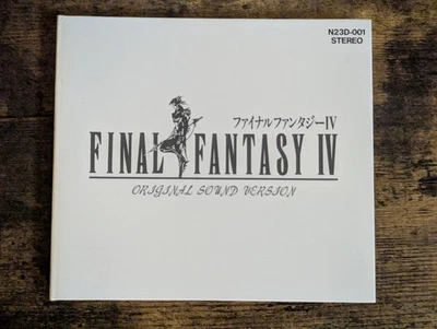 1991 Final Fantasy IV Original Sound Version Soundtrack CD N23D-001 Japan Import - Image 1 of 4
