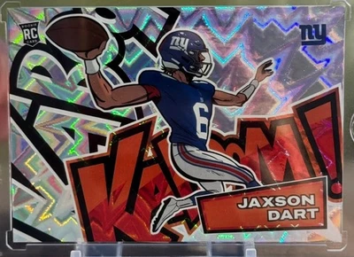 2025 Panini Absolute Rookie Kaboom Jaxson Dart Hit Chaser Pack - Image 1 of 4
