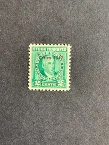 US Stock Transfer Revenue - Scott #RD236 Mint Hinged OG - Picture 1 of 1