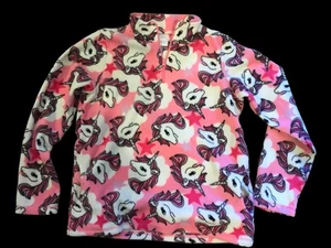 Girl's size 16 Sweatshirt Unicorn Pull over Fleece Children's Place with Pockets - Picture 1 of 1