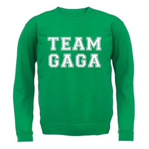 Team Gaga - Kids Hoodie / Sweater - Singer Song Love Lady Fan Tour Gig Lyrics - Picture 1 of 20