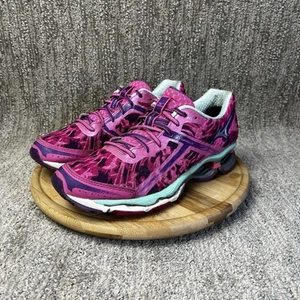 Mizuno Wave Creation 15 Women’s Size 8 Pink Blue Athletic Running Shoes Used GUC - Picture 1 of 9
