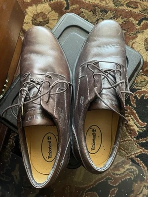 Timberland Boot Company Cuero Puntera Oxford Zapatos Informales Para Hombres EE. UU. 14m Foto 1 de 4