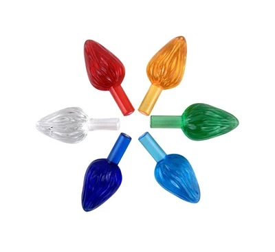 Adornos de luz de árbol de Navidad de cerámica estilo torcido grande National Artcraft -... Foto 1 de 4