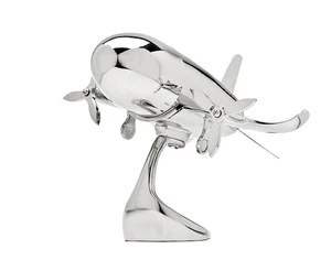 SILVER ART Airplane Shaker on Stand - Bild 1 von 1