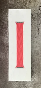 Genuine Apple Watch Band - MT923AM/A - Guava Braided Solo Loop - 45mm/Size 8 - Zdjęcie 1 z 5