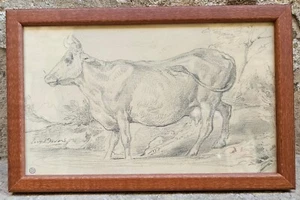 Dessin original du grand peintre Eugène DEVERIA 1805-1865 - Bild 1 von 12