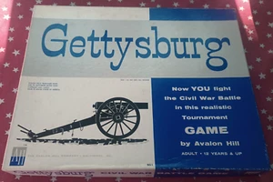 Gettysburg Avalon Hill 1964 Edition Punched Copy - Picture 1 of 2
