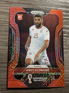 2022 Panini Prizm World Cup Soccer #192 Anis Slimane Red Mojo /99 - Picture 1 of 2