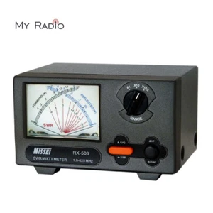NISSEI RX-503 SWR Power Meter 1.8-525MHz Cross-needle Analog Tester Gadget - Zdjęcie 1 z 8