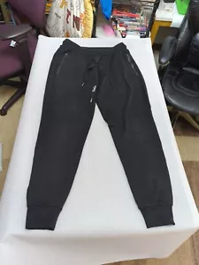 Pantaloni DOLCE & GABBANA Melange Nero Cotone Jogger Pantaloni Felpa L 600usd - Foto 1 di 8