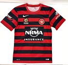 Authentic Nike A-League Western Sydney Wanderers 2014 Home Jersey Size S