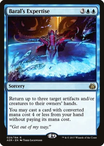 Baral's Expertise Aether Revolt NM Blue Rare MAGIC THE GATHERING CARD ABUGames - Picture 1 of 1