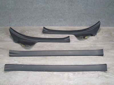 🥇01-05 LEXUS JCE10L IS300 JUEGO DE 4 MOLDURAS DE PLACA DE ALFÉIZAR DE PUERTA DELANTERA Y TRASERA OEM Foto 1 de 4