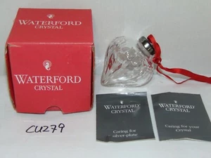 WATERFORD CRYSTAL 1993 ANNUAL CHRISTMAS BALL ORNAMENT IN BOX IRELAND 2ND - Picture 1 of 12