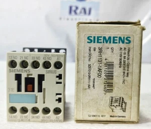 SIEMENS 3RH1131-1AF00 AC 110V 50/60Hz CONTROL RELAY 3RH11311AF00 FREE SHIPPING - Picture 1 of 6