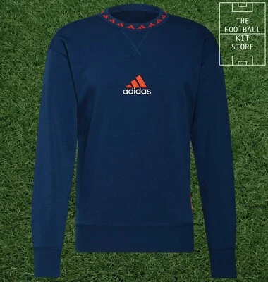 adidas Arsenal Icons Crew Sweatshirt - Mens - AFC Sweater -  All Sizes - Image 1 of 4