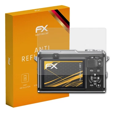 atFoliX 3x Screen Protection Film for Nikon 1 AW1 matt&shockproof - Image 1 of 4