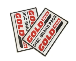 Goldfren Gabelschutzaufkleber Set 23,5x16cm Hingucker MX Moto Cross Enduro - Bild 1 von 1