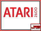 Autocollant vinyle Atari 2600 rouge