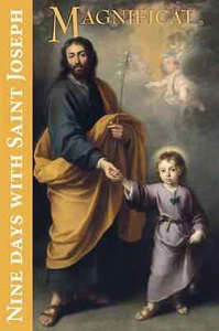 NINE DAYS WITH SAINT JOSEPH BY MAGNIFICAT Catholic paperback prayer book new htf - Foto 1 di 1