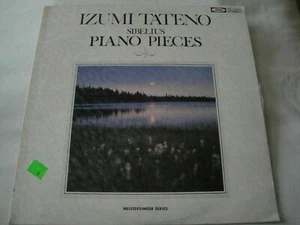 Izumi Tateno Sibelius Piano Pieces VINYL LP ALBUM TOSHIBA RECORDS MEISTERSINGER  - Imagen 1 de 2