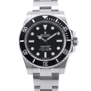 ROLEX Submariner No-Date 40mm Stainless Steel Black Dial 114060 - Picture 1 of 13