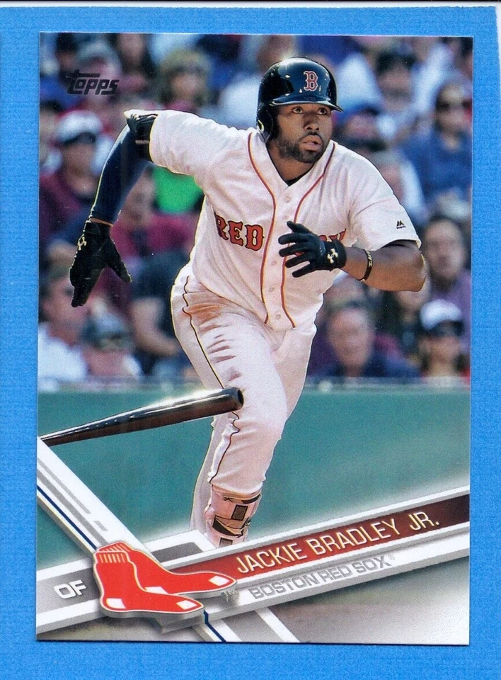 2017 Topps #245 Jackie Bradley Jr. Red Sox - Image 1 of 1