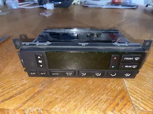1998-2002 LINCOLN CONTINENTAL CLIMATE CONTROL UNIT HEATER HEAT A/C OEM BLACK - Picture 1 of 2