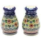 New Salt & Pepper Set Ceramic Ukraine House Gift Hand Painted Ukrainian Ornament