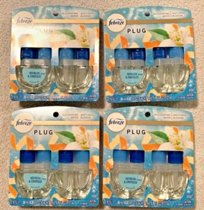 ✔ SEALED 8  Febreze PLUG Air Refills REFRESH & ENERGIZE scent - 4 Double pks = 8 - Picture 1 of 4