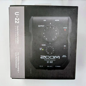 Zoom U-22 Portable Handy Audio Interface - Picture 1 of 13